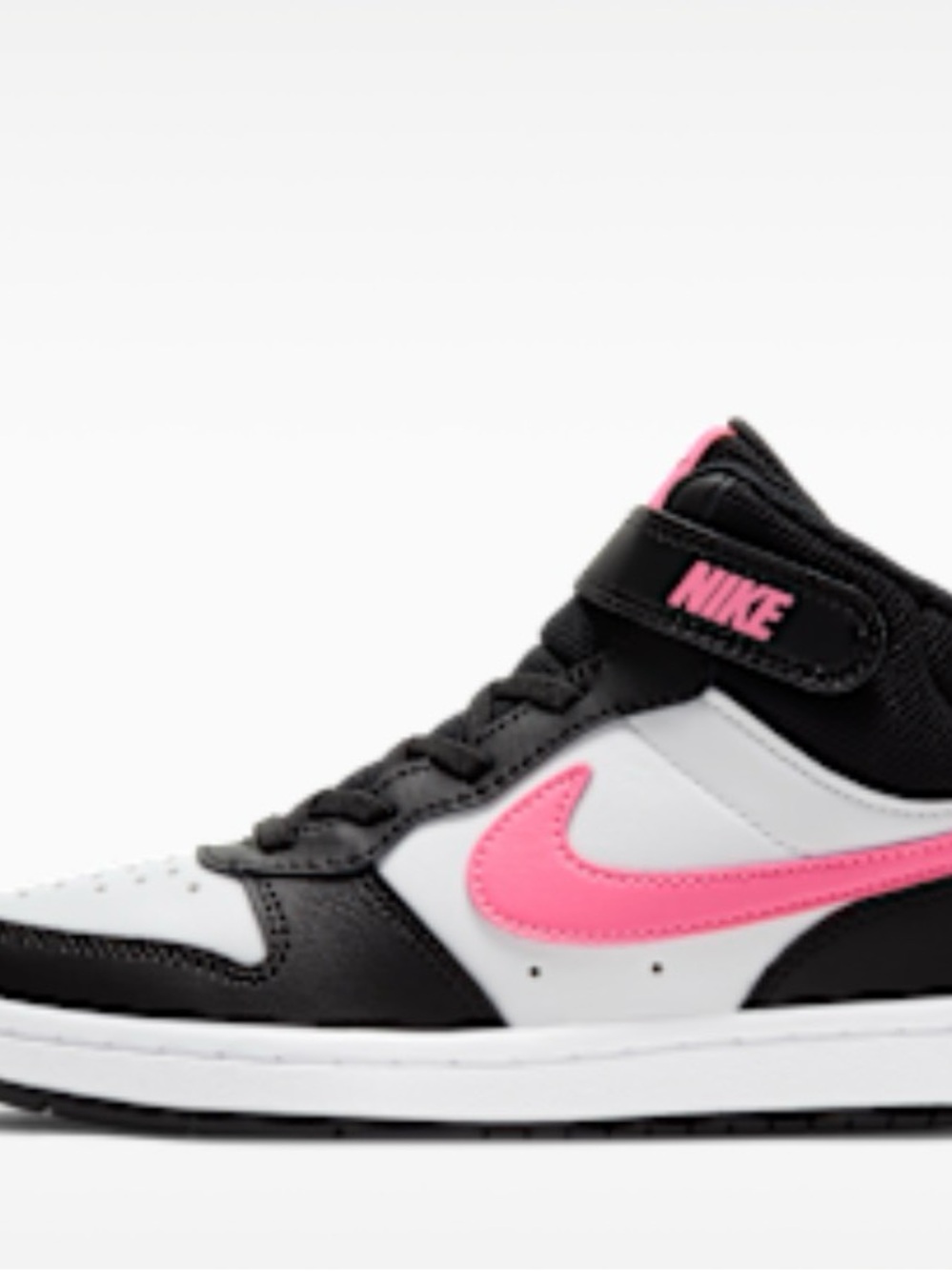 Nike Court Borough Pink Black Sneakers Sz 13